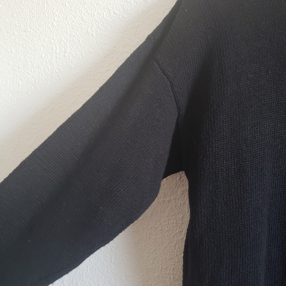 Nut Cracker Cotton Blend Holiday Tree Embroidery Ugly Sweater Top Women - Picture 13 of 14